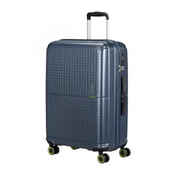 American Tourister Geopop'un Orta Bavulu-blue moon