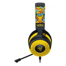 Słuchawki przewodowe z mikrofonem Razer Kraken V4 X Nauszne Pokémon Kanto Starters