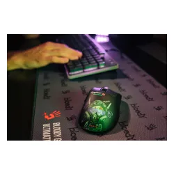 Myszka gamingowa A4tech Bloody R73 Ultra Duo Cypher Ghost Czarny