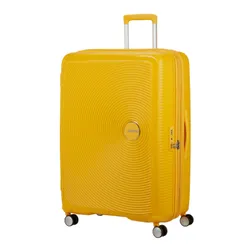 Walizka duża XL American Tourister SoundBox 80cm - golden yellow