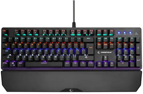 Klawiatura RAMPAGE KB-R86 Umbra Blue Switch Czarny