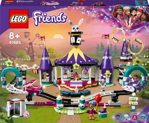 Конструктор Lego Friends волшебный парк развлечений с американскими горками (41685)