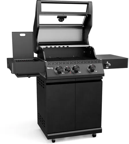 Grill gazowy KOLER Krone Compact Pro Czarny 15.8 kW 60 x 46 cm