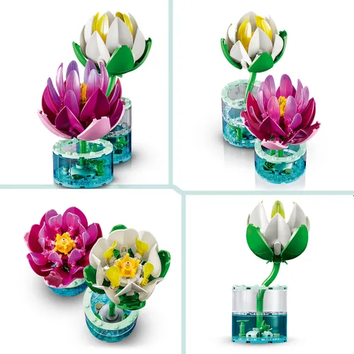 LEGO 11511 Botanicals: водяные лилии, набор кубиков 9+ цветы растения