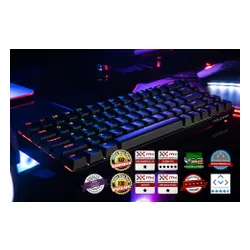 Klawiatura Modecom Volcano Lanparty RGB (K-MC-LANPARTY-U-BT-RGB)