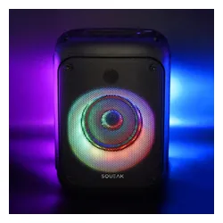 Głośnik mobilny SQUEAK Beatflow Radio FM Czarny