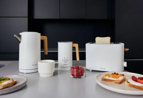 Spieniacz ZEEGMA Milkee Wood Biały