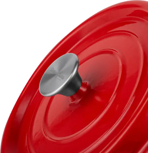 Garnek żeliwny VINTAGE CUISINE VC2P2218RD20CP Czerwony Ombre 2.2L