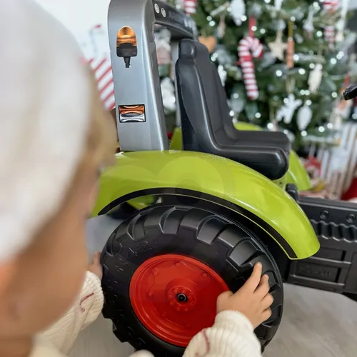 Falk Traktor na Pedały Claas Duży z Przyczepką od 3 lat
