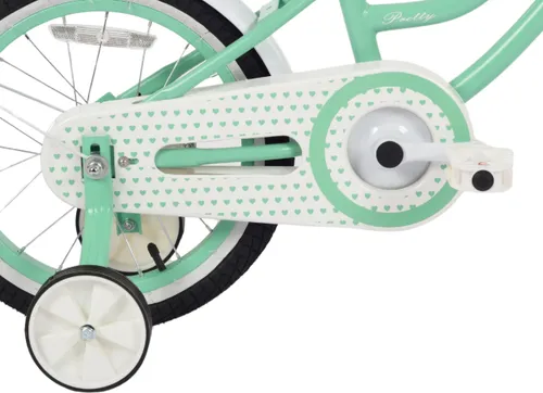 Rower dziecięcy INDIANA Pretty 16 cali dla dziewczynki Miętowy
