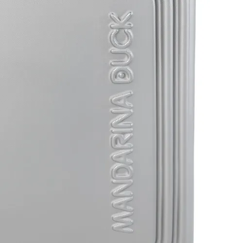 Средний жесткий чемодан Mandarina Duck Logoduck + P10szv32466 Silver