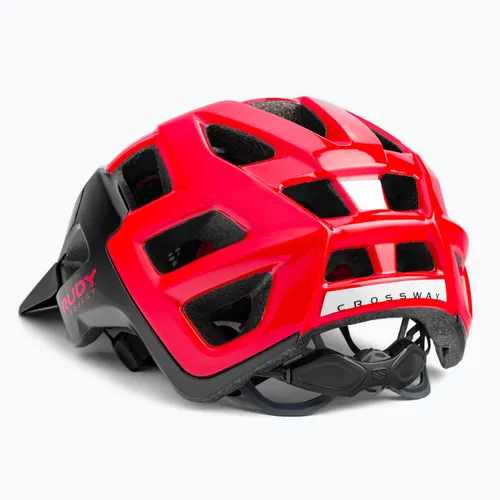 Kask rowerowy Rudy Project Crossway black/red shiny
