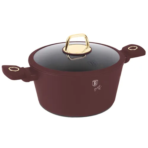 Garnek Tytanowy Z Pokrywą 30Cm Berlinger Haus Bh-8043 Leonardo