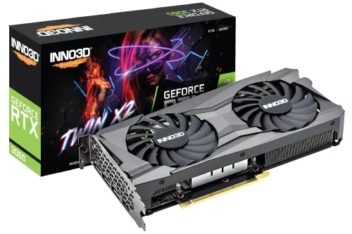 Karta graficzna Inno3D GeForce RTX 3060 Twin X2 8GB GDDR6 128bit DLSS