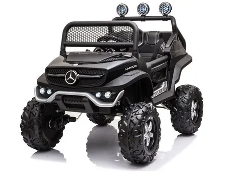 Auto Na Akumulator Samochód Mercedes Unimog S 4X4 LED Skóra Pilot Eva Radio MP3