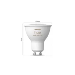 Zestaw Philips Hue White and Colour Ambiance 3 żarówki GU10 + regulator przyciemniania + Bridge Pro