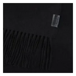 Calvin Klein clasic lână țesute eșarfă K50k511008 CK Negru BAX