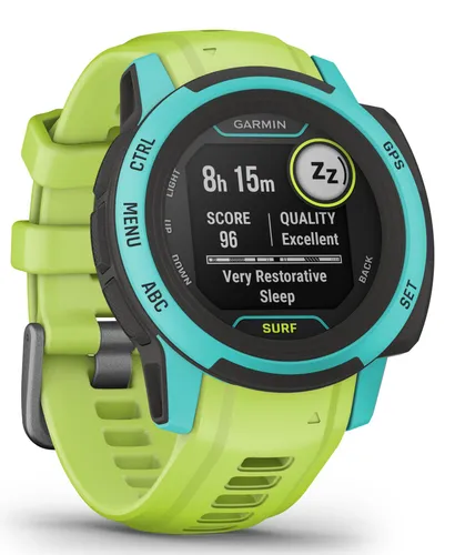 Смарт-часы Garmin Instinct 2s Surf Edition 40mm GPS сине-зеленый