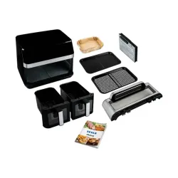 Air fryer Tesla AirCook DualZone Q787 XXL Deluxe 2200W 14l