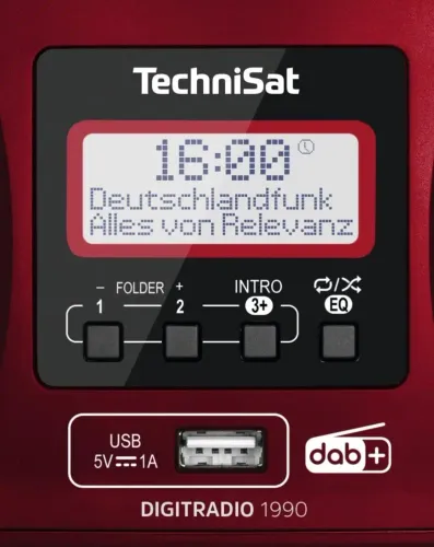 Radioodtwarzacz TechniSat DigitRadio 1990 Bluetooth Czerwony