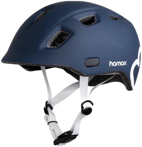Kask rowerowy HAMAX Thundercap Niebiesko-biały dla Dzieci (rozmiar 47-52)
