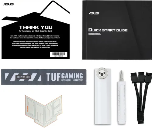 Karta graficzna ASUS TUF Gaming GeForce RTX 5070 Ti 16GB GDDR7 BTF White OC Edition DLSS 4