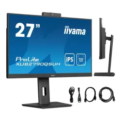 Monitor iiyama ProLite XUB2790QSUH-B1 z kamerą 27" 2K IPS 100Hz 0,4ms