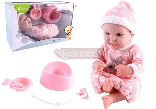 Lalka bobas 36cm z akcesoriami