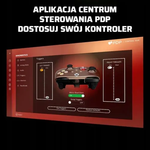 PDP Rematch Nubia Bronze Pad для Xbox проводной