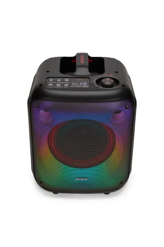 Power Audio Aiwa KBTUS-250 40W Bluetooth Radio FM, DAB Mikrofon Karaoke Czarny