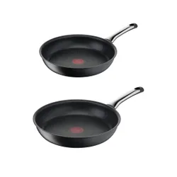 Patelnia TEFAL G2690472 Excellence 24 cm Beztłuszczowa + Patelnia TEFAL G2690672 Excellence 28 cm Beztłuszczowa