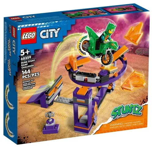 Lego City 60359 рампа с прыжковым колесом