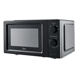 Kuchenka mikrofalowa MIDEA MD-MP012MK-BK 700W średnica 24.5 cm pojemność 19L Technologia inwerterowa innowave  Czarny