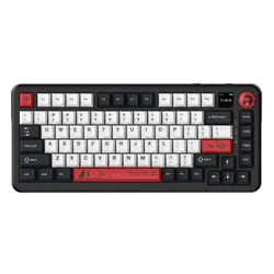 Klawiatura AJAZZ AK820 MAX Plus Czarno-biało-czerwony