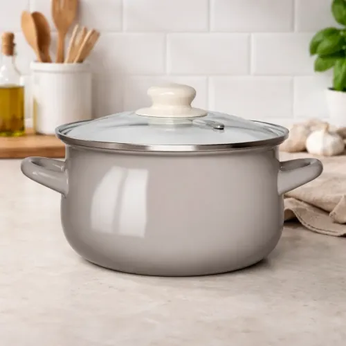 Zestaw garnków Altom Design 02050021312 Indukcja Emalia 8 elementów