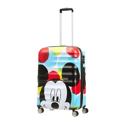 Walizka średnia American Tourister Wavebreaker Disney - mickey close up