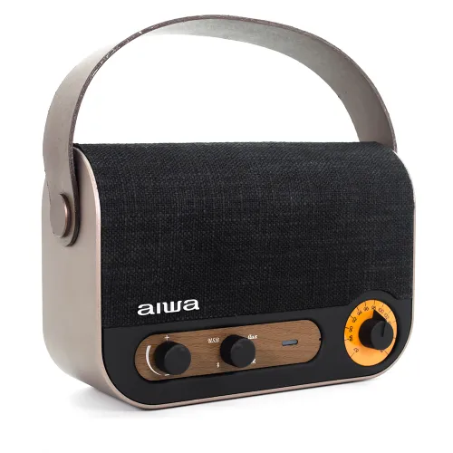 Radioodbiornik Aiwa RBTU-600 Radio FM Bluetooth Czarny