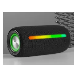 Głośnik Bluetooth Tracer Stripe TWS BT RGB 10W Czarny