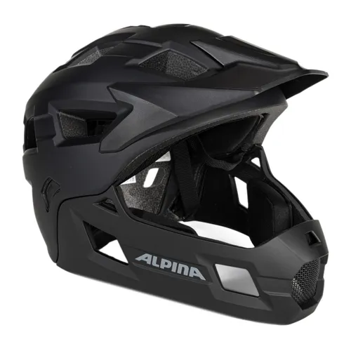 Kask rowerowy dziecięcy Alpina Rupi black matte