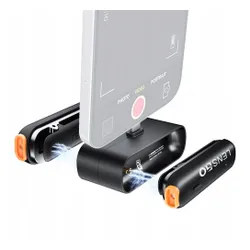 Mikrofon krawatowy do smartfona LENSGO 518C Mini (2 szt.)