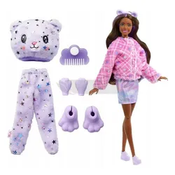 Lalka Barbie Cutie Reveal Miś HJL57