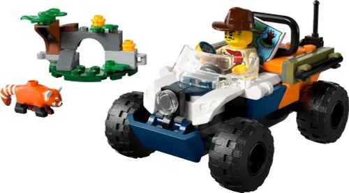 LEGO 60424 City Quad badacza dżungli z pandą czerwoną