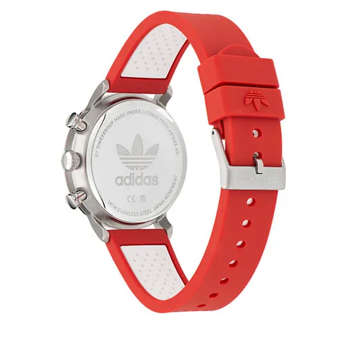 Adidas Originals Code One Chrono Watch Aosy23019 Silver