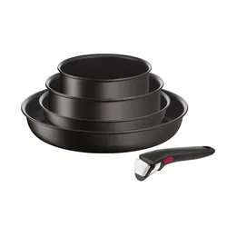 Zestaw patelni TEFAL Ingenio Eco Resist L3979253 (5 elementów) Beztłuszczowa