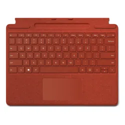 Klawiatura MICROSOFT Surface Pro Keyboard Czerwony Mak + Pióro Surface Slim Pen 2