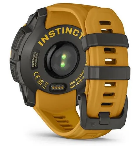 Smartwatch GARMIN Instinct 3 45mm Solar Pomarańczowo-szary