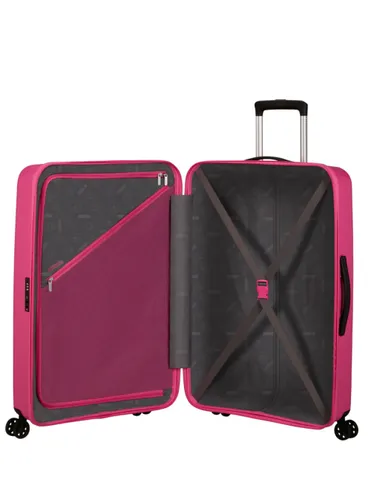 Большой чемодан American Tourister Rejoy - hawaiian pink