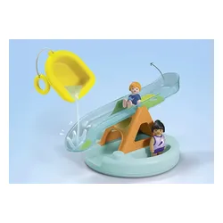 Playmobil Junior Aqua 71 687 Плавучий остров с горкой набор фигурок