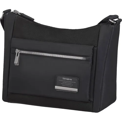 Torba na ramię średnia Samsonite S+ Openroad Chic - black