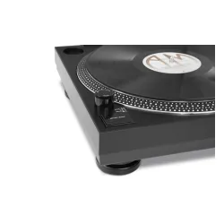 Gramofon TechniSat TECHNIPLAYER LP 300 Manualny Napęd bezpośredni Przedwzmacniacz Czarny